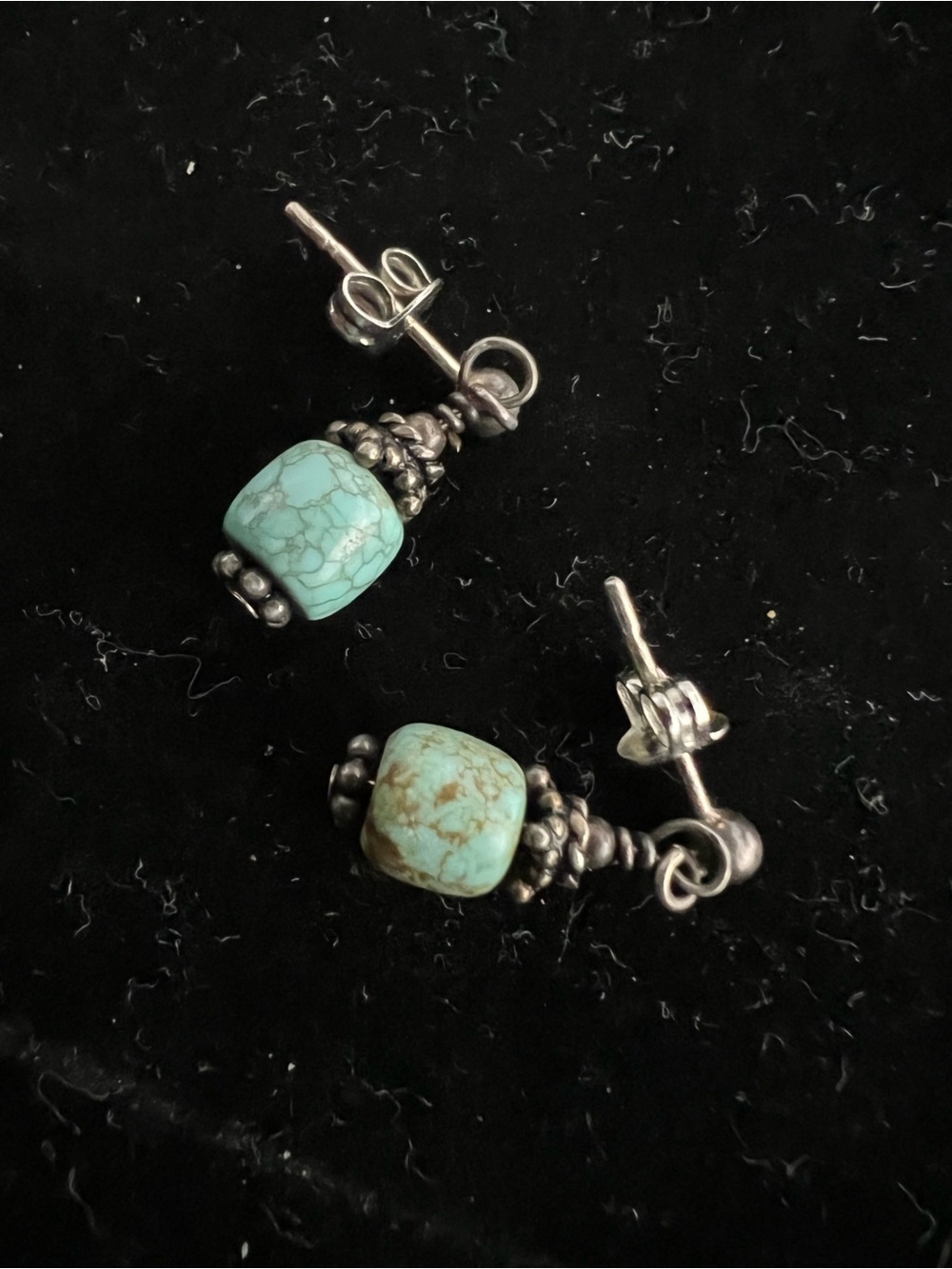 925 Sterling silver turquoise earrings